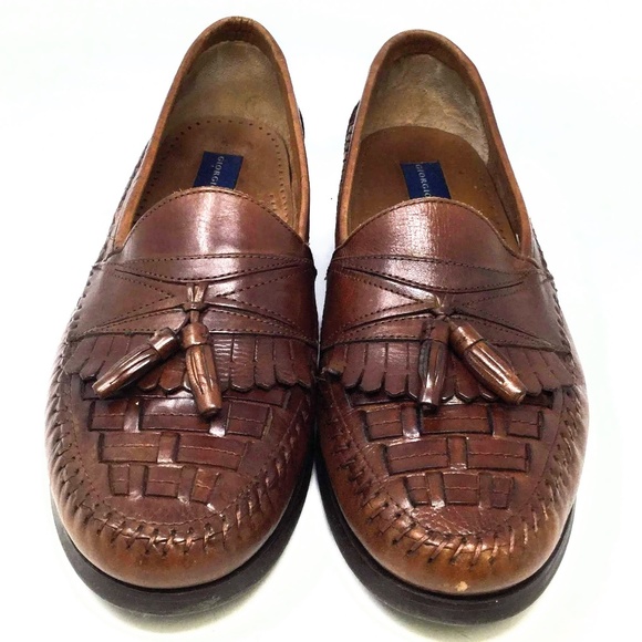 Giorgio Brutini Mens Weaved Tassel Loafers main image 7